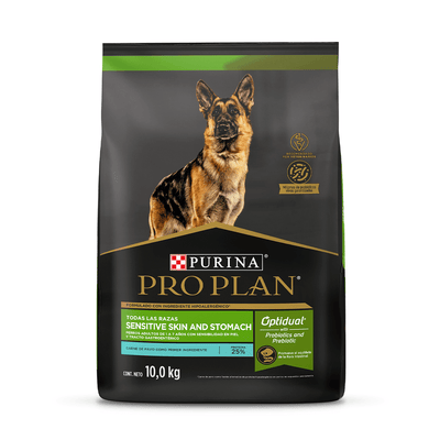 Alimento Para Perros Adultos con Piel y Estomago Sensible Purina Pro Plan 10 kg