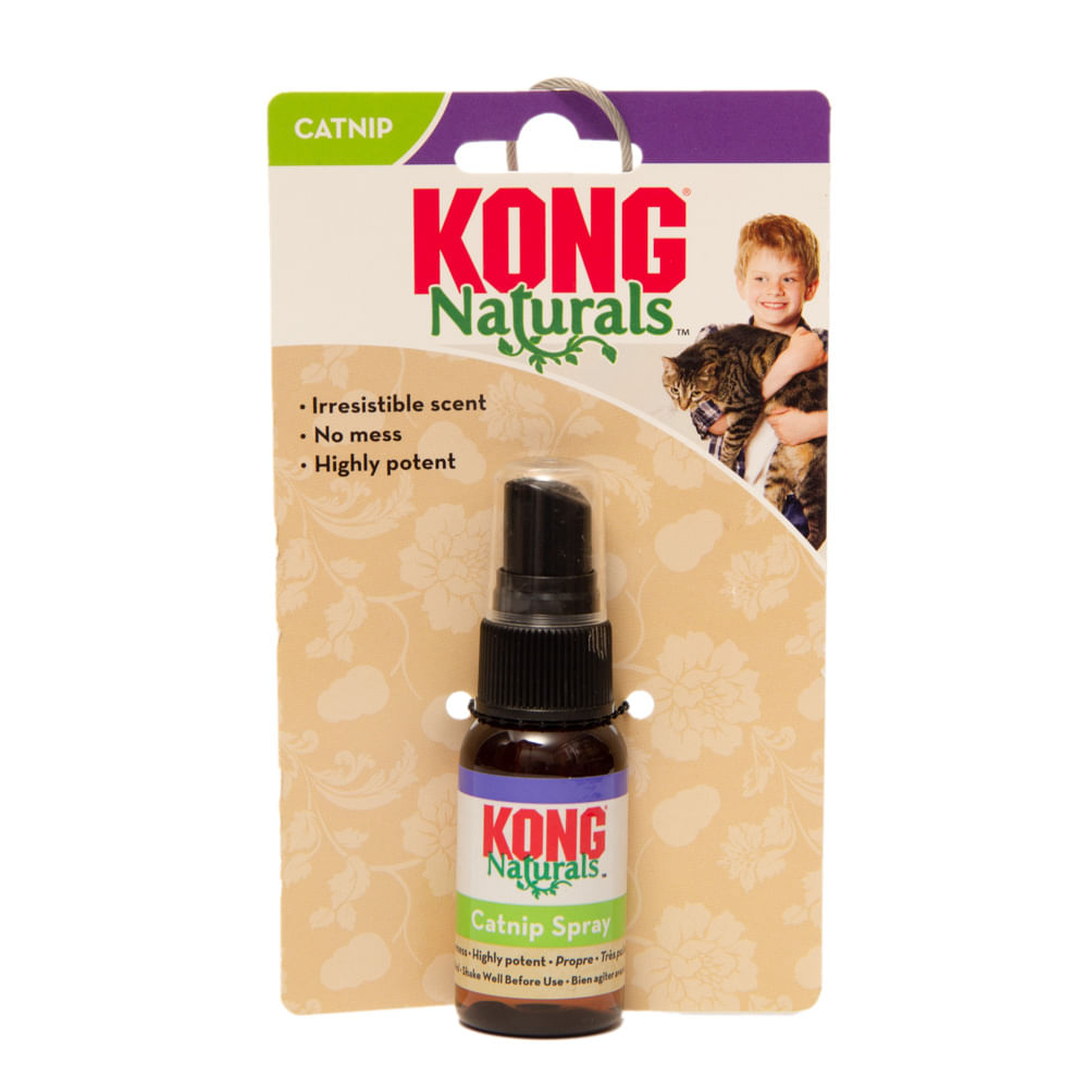 Catnip Para Gato Kong Naturals Spray 30 ml
