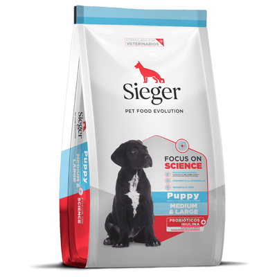 Alimento para Perro Sieger Cachorro Razas Medianas y Grandes 3 kg
