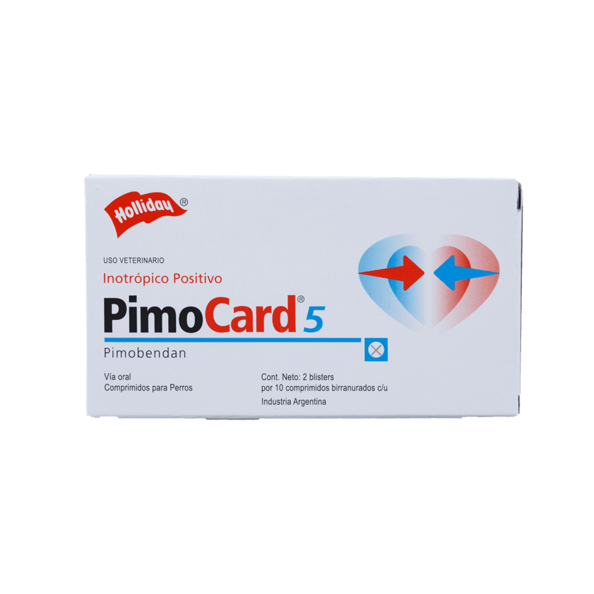 Medicamento Para Perro Holliday Pimocard 5 mg x 20 Tab