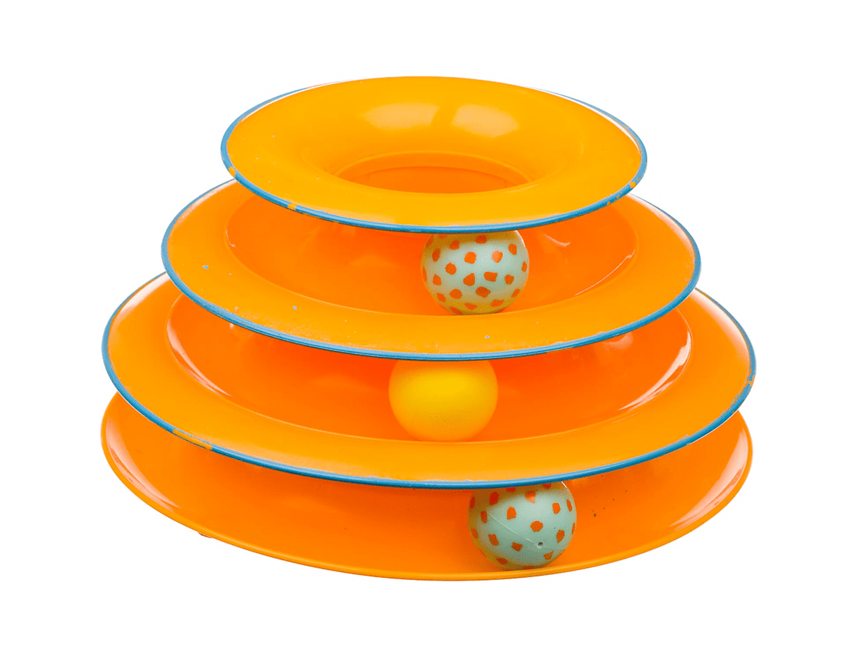 Juguete Para Gato Petstages Mini Torres 25,4×25,4×12,7 cm