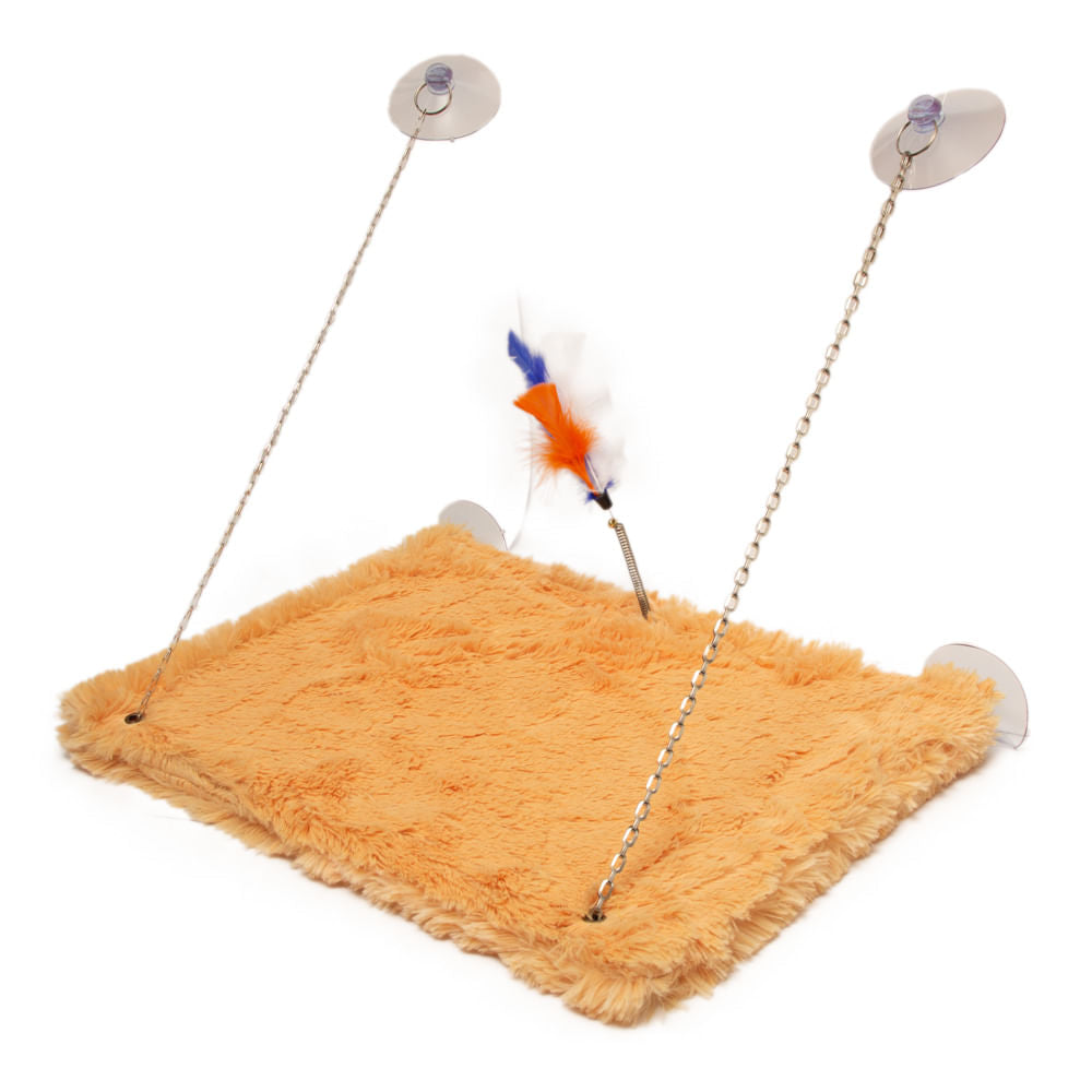 Cama Asoleadora Para Gato Dulce Abrigo Pelo Largo (Colores Surtidos) A: 38 cm x L: 50 cm