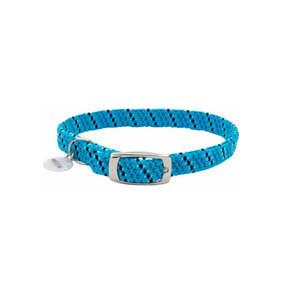 Collar Para Gato Coastal Pet Elastacat Reflectivo Azul Único