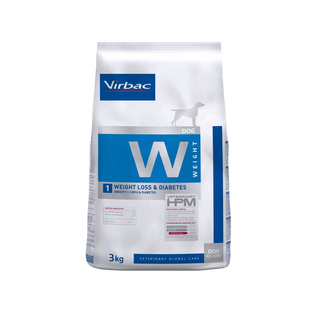 Alimento Para Perro Virbac HPM Dog Weight Loss And Diabetes 3 kg