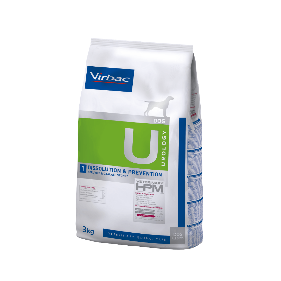 Alimento Para Perro Virbac HPM Dog Urology Dissolution And Prevention 3 kg