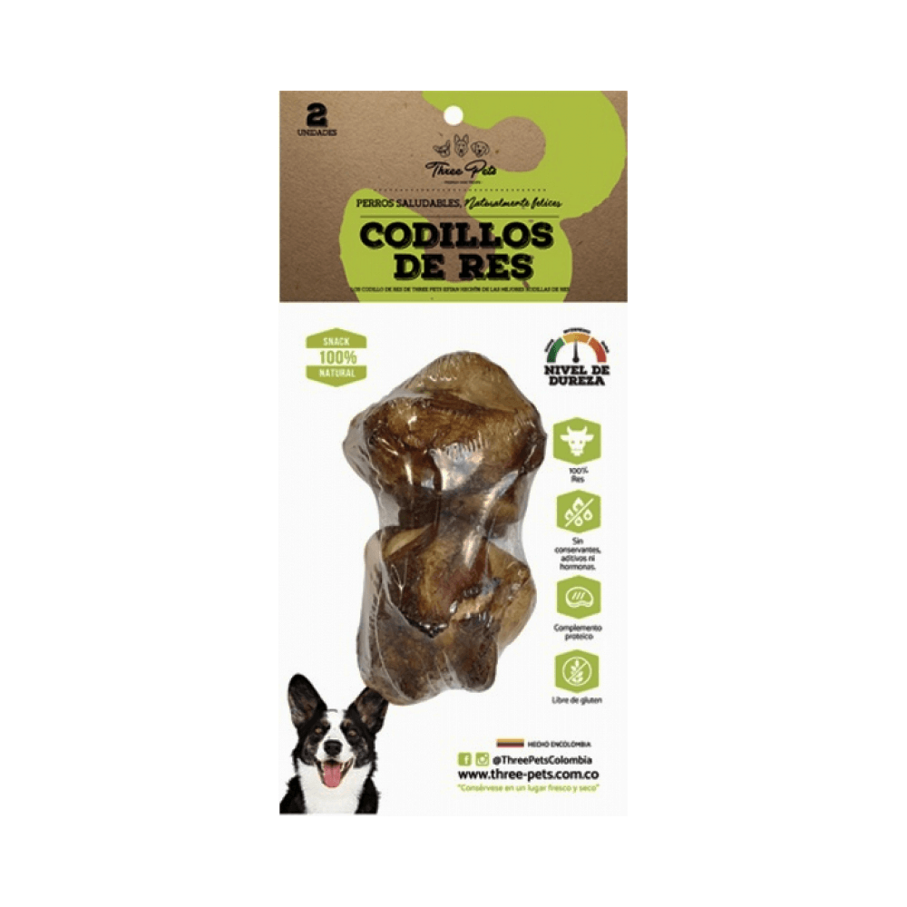 Hueso Para Perro Three Pets Codillos De Res 190 g