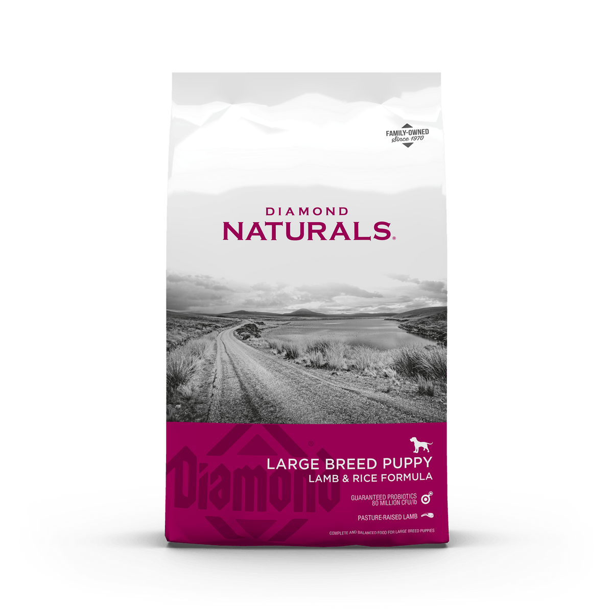 LARGE BREED PUPPY
LAMB & RICE FORMULA