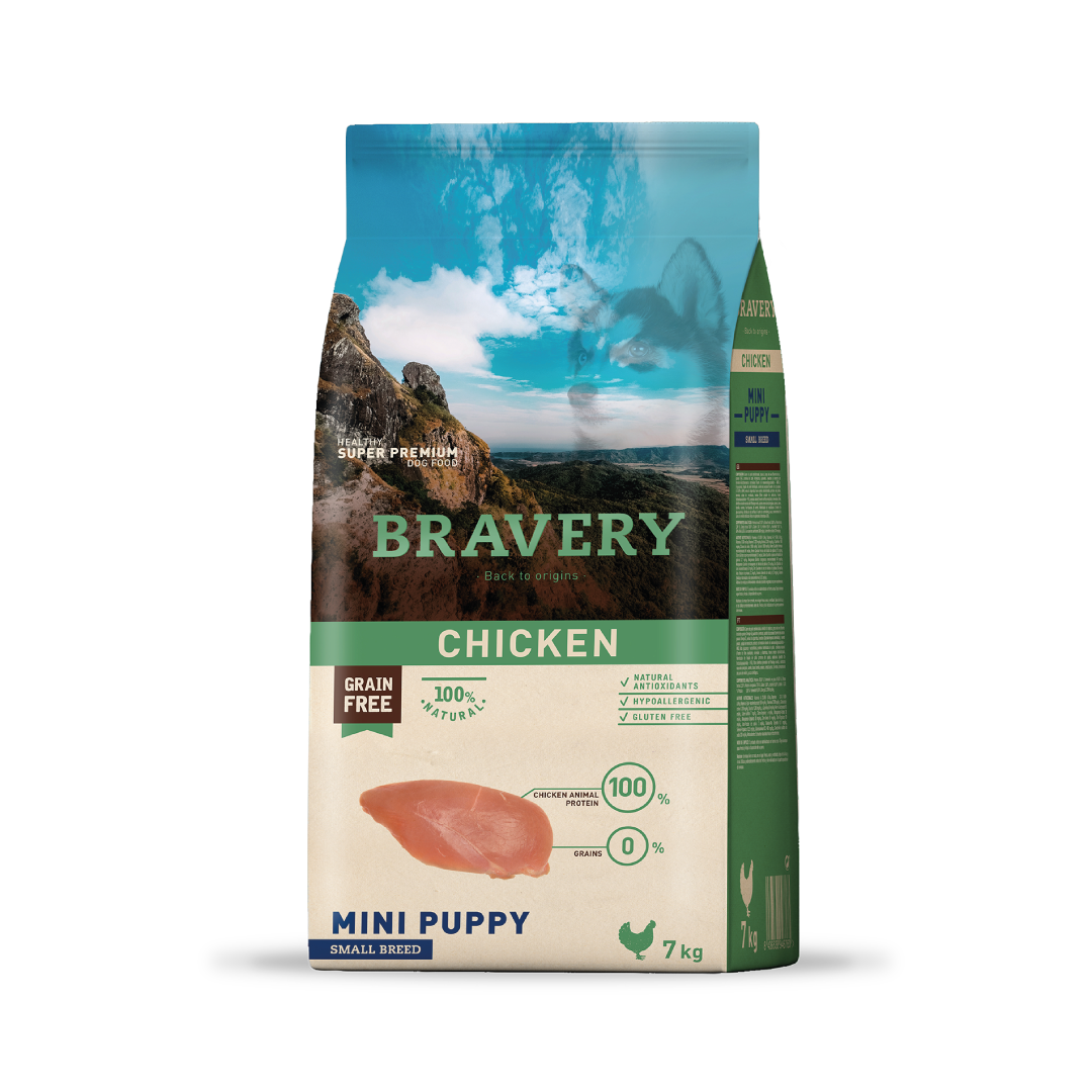 Bravery Chicken Mini Puppy Small Breeds 7 kg
