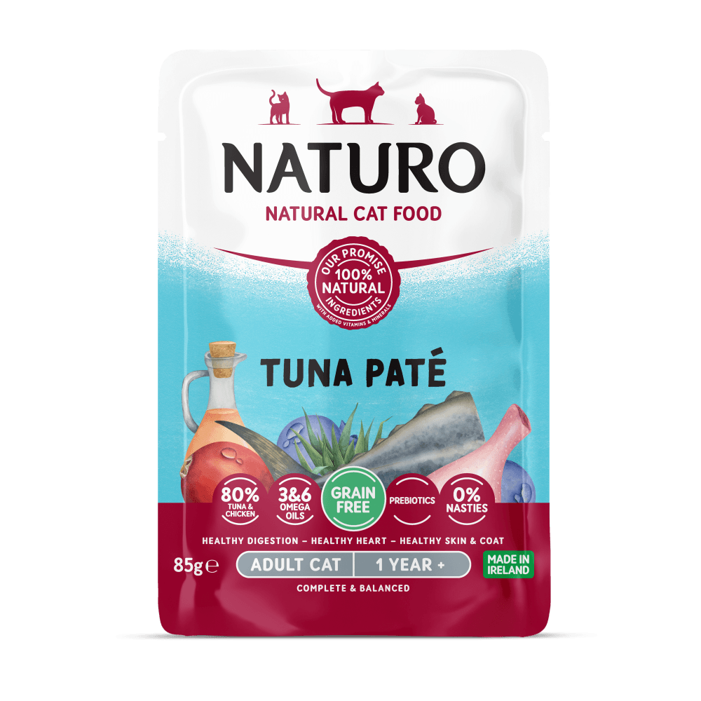 Alimento Húmedo Naturo Cat Tuna Paté Pouch 85 g