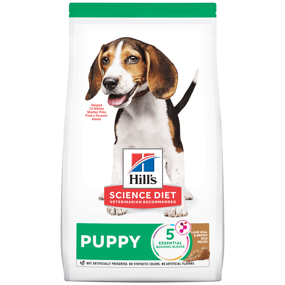 Alimento seco para perro Hills Science Diet Puppy cordero y arroz 4 lb