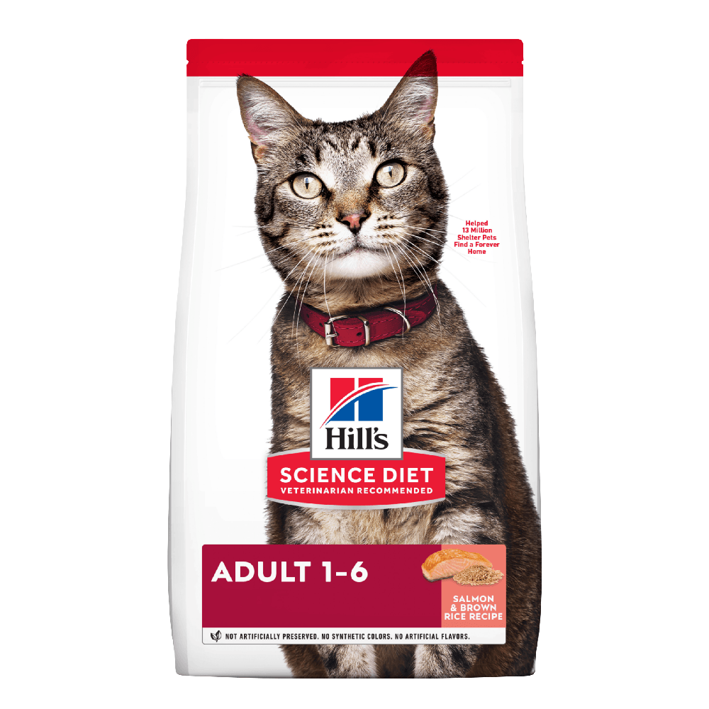 Alimento seco para gato Hills Adult salmón 3,5 lb