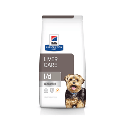 Alimento seco para perro Hills Prescription Diet l/d cuidado hepático 3,3 lb