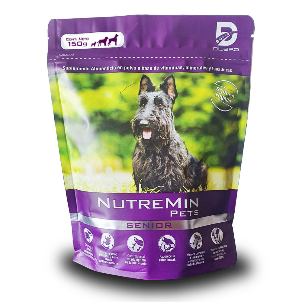 Multivitaminico Para Perro Dubro Nutremin Senior 150 g