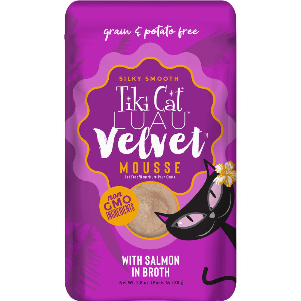 Salmon en Caldo Para Gato Tiki Cat 80 g