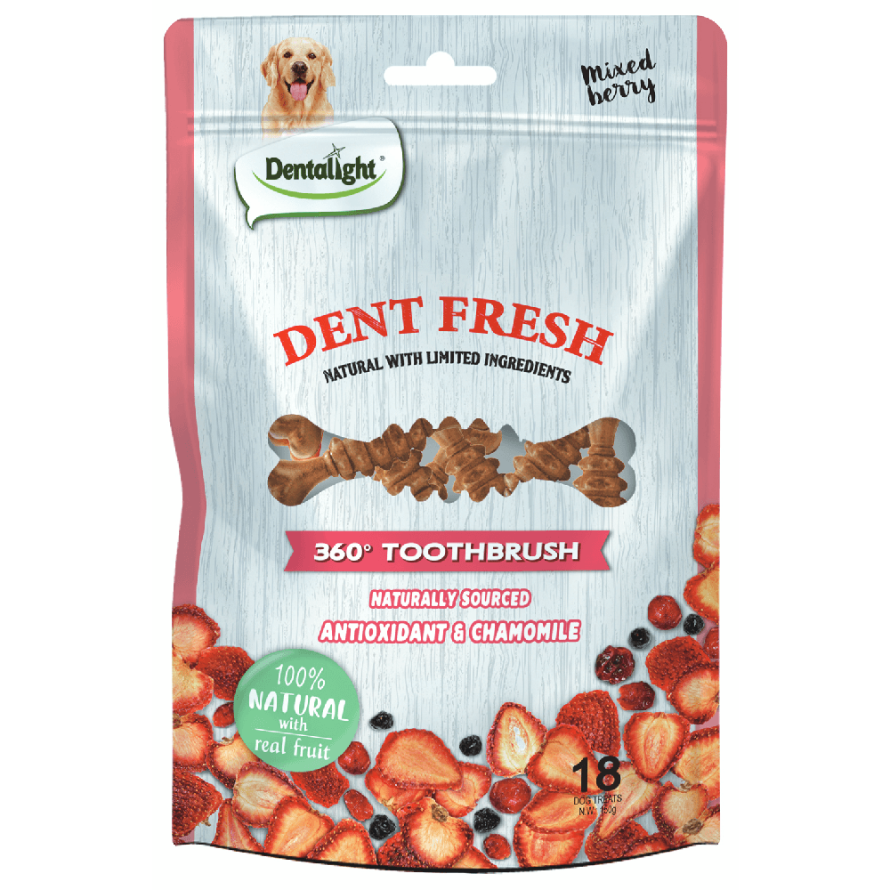 Snack Para Perro Phoenix Dent Fresh Mix De Frutos 150 g