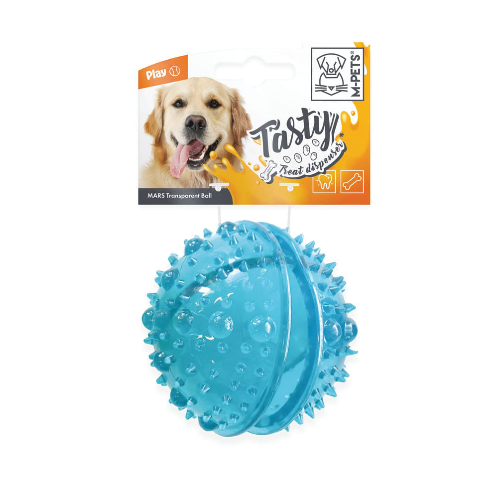 Dispensador de Premios M-Pets Transparente Para Perro 8 cm