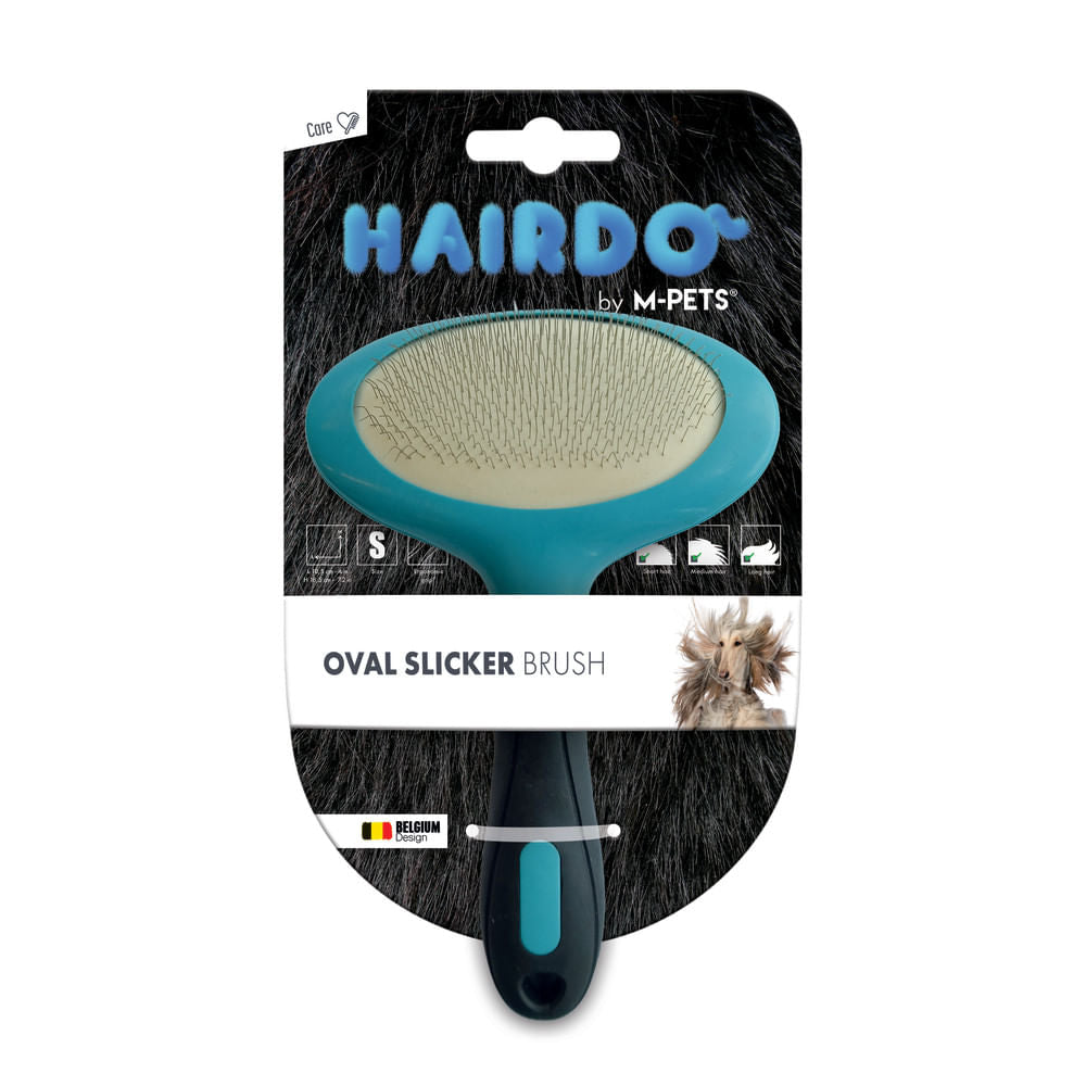 Cepillo M-Pets Deslanador Oval Para Perro S