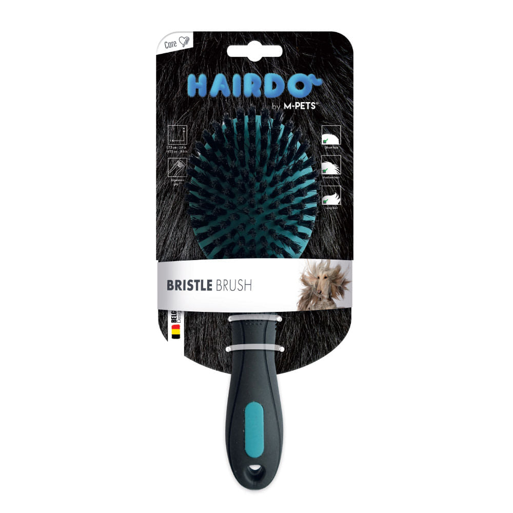 Cepillo M-Pets Hairdo de Cerdas para Perro 7,5 x 22 cm