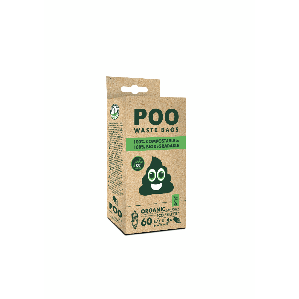 Bolsas Recolectoras Para Perro 100% Compost M-PETS 60 u
