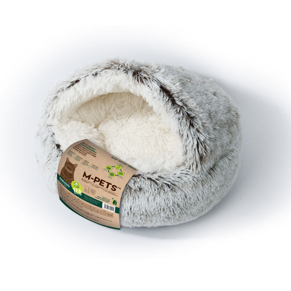 Cama para Gato M-Pets Snugo Eco Gris 50 x 30 cm