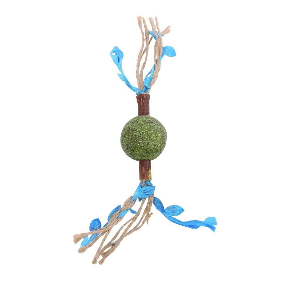 Juguete con catnip Charmy Rama Azul para gato M-pets Único