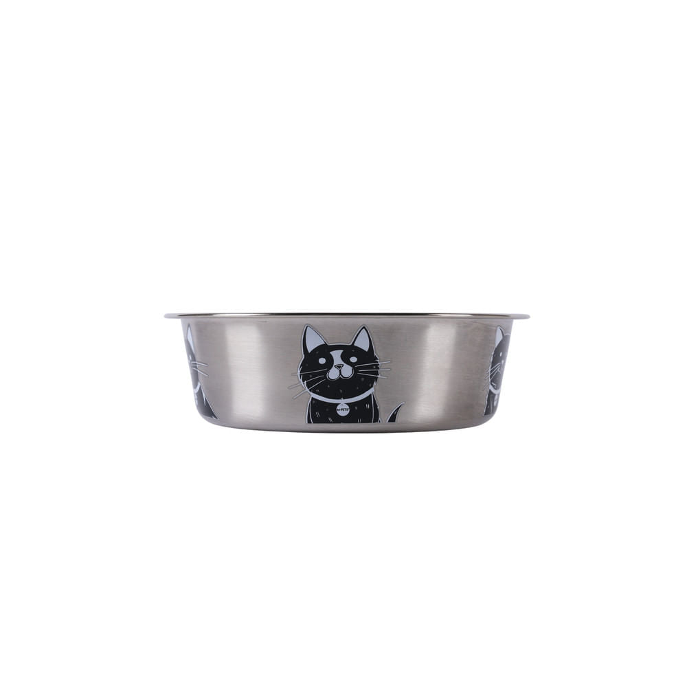 Comedero PETJOY en acero para gato M-pets S