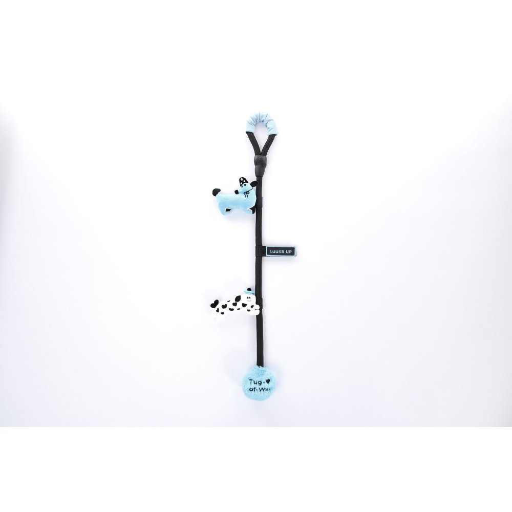 Juguete soga Tug Pals negro y azul para perro M-pets Único