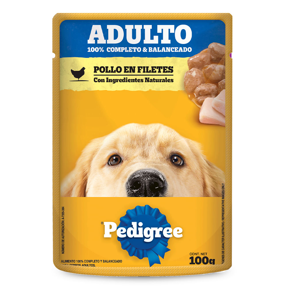 Alimento Húmedo Para Perro Pedigree Adulto Pouch Pollo 100 g
