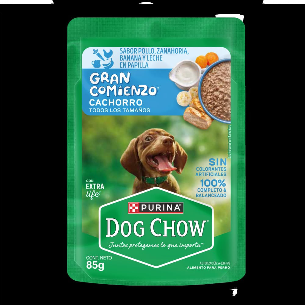 Alimento Húmedo Cachorro Pollo para Perro Dog Chow 85 g
