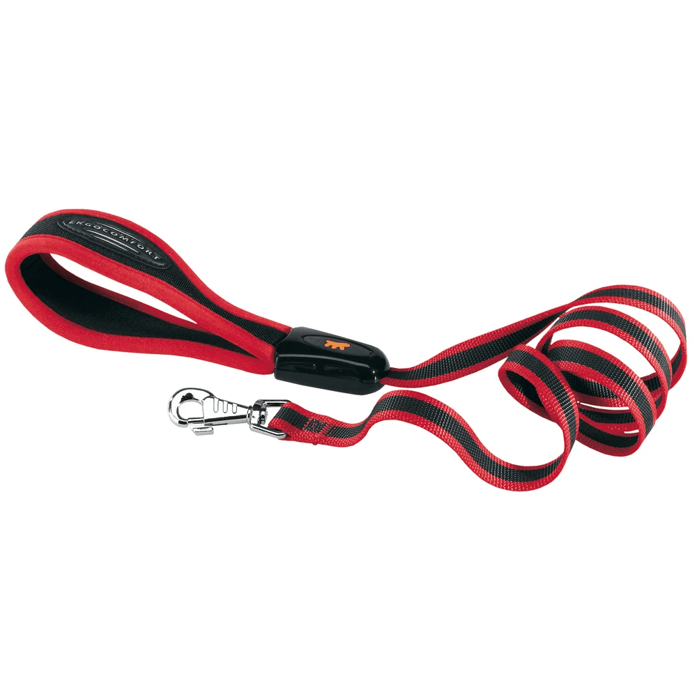 Correa Para Perro Ferplast Ergocomfort G Rojo 15 mm x120 cm