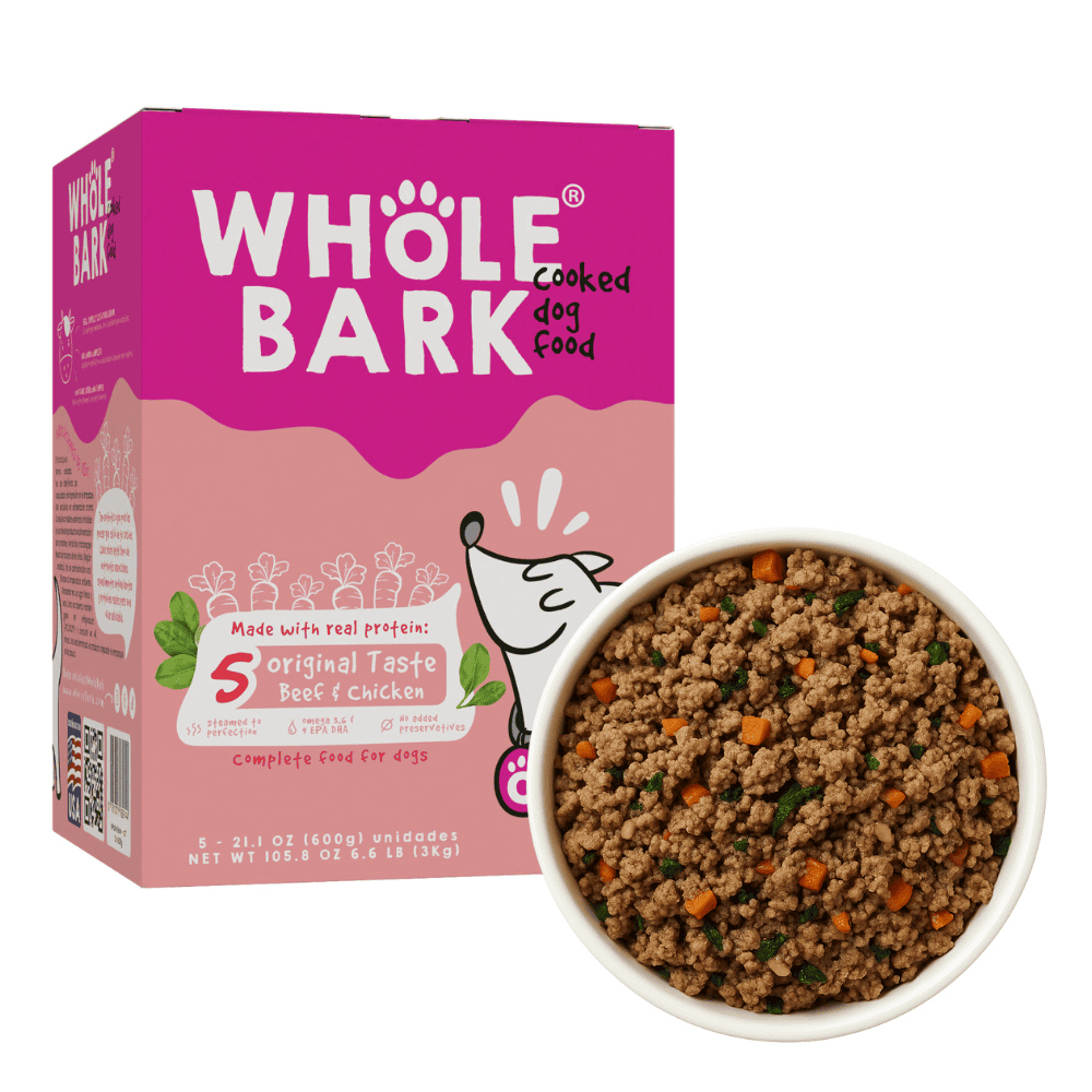 Alimento Húmedo Whole Bark Original Taste Cooked Dog Food 5 u