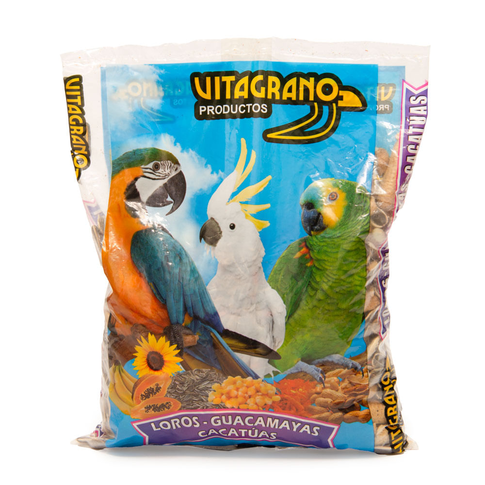 Alimento Para Loros Y Guacamayas En Bolsa 500 g