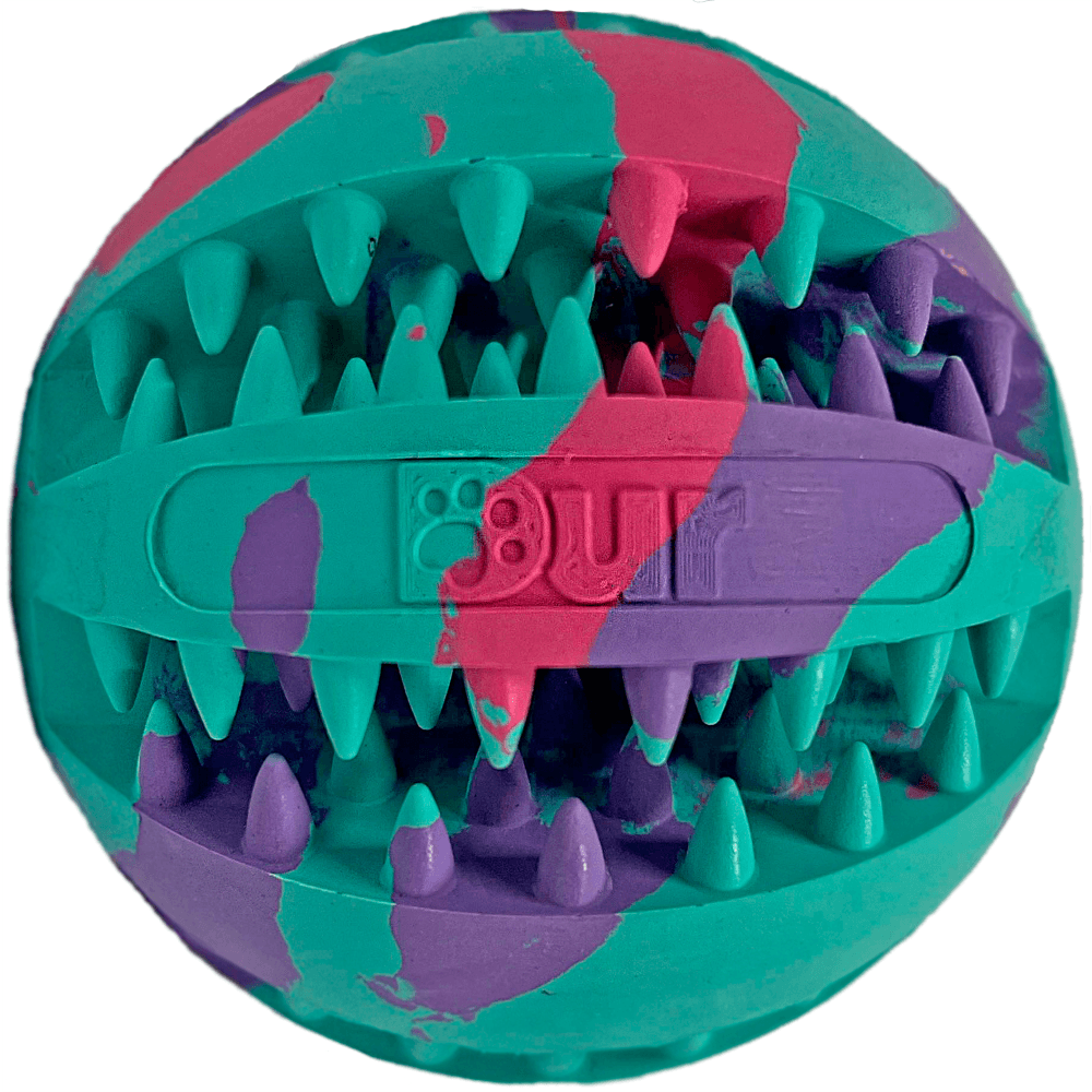 Juguete Pelota Lila Azul y Rosado para Perro DUR Único