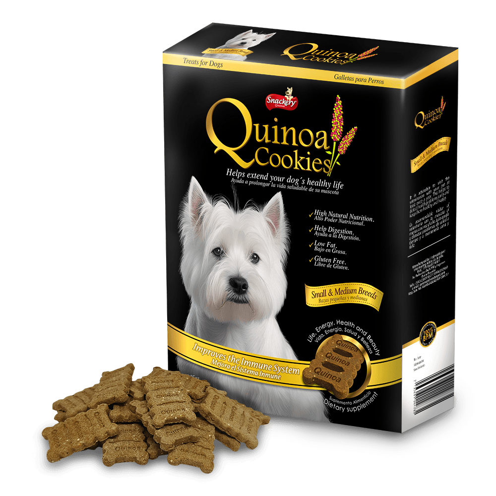 Snack Para Perro Quinoa Galleta Energy Razas Pequeñas 250 g