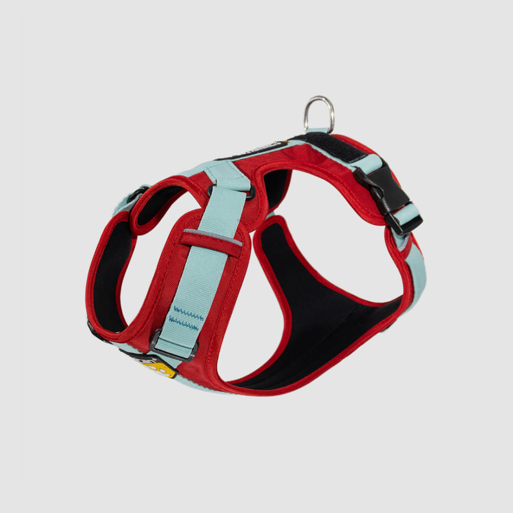 Arnés D-Urban Rojo/Menta Felcan para perro M