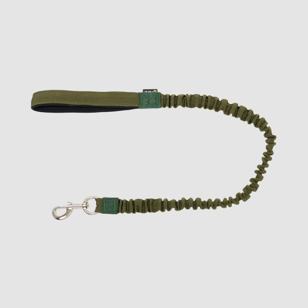 Correa Anti Shock Verde Felcan para perro L-XL