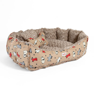 Combo Cama Pecky Beige Guamba Para Perro 60 x 70 cm