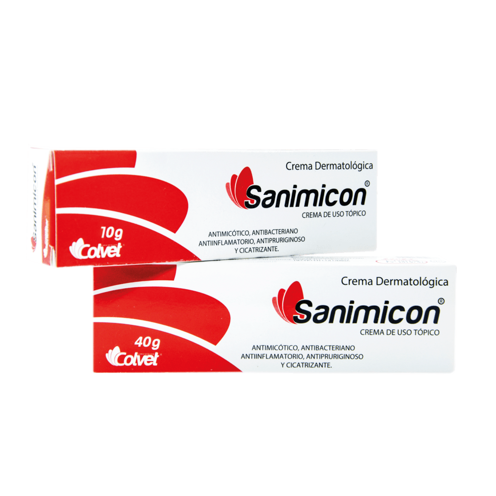 Crema Dermatológica Para Mascotas Sanimicon Sanimi 40 g