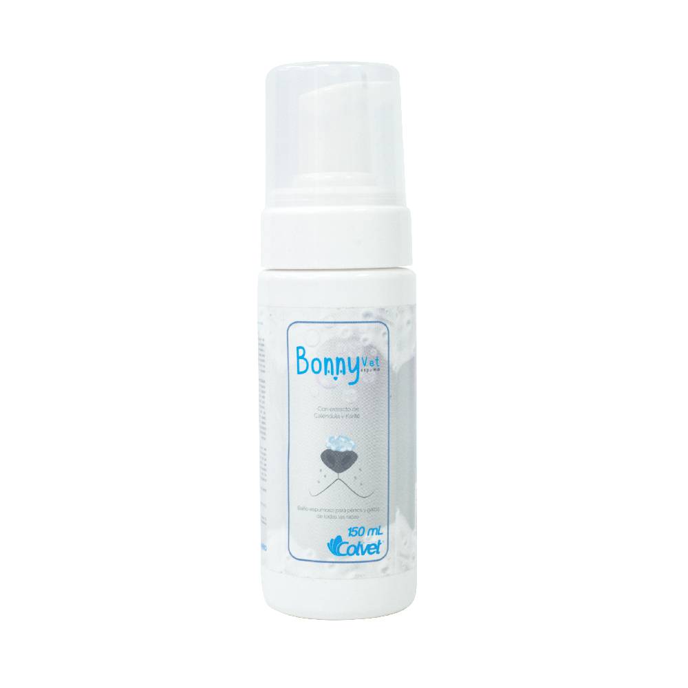 Espuma Higiene Externa Para Mascotas Bonny Vet 150 ml