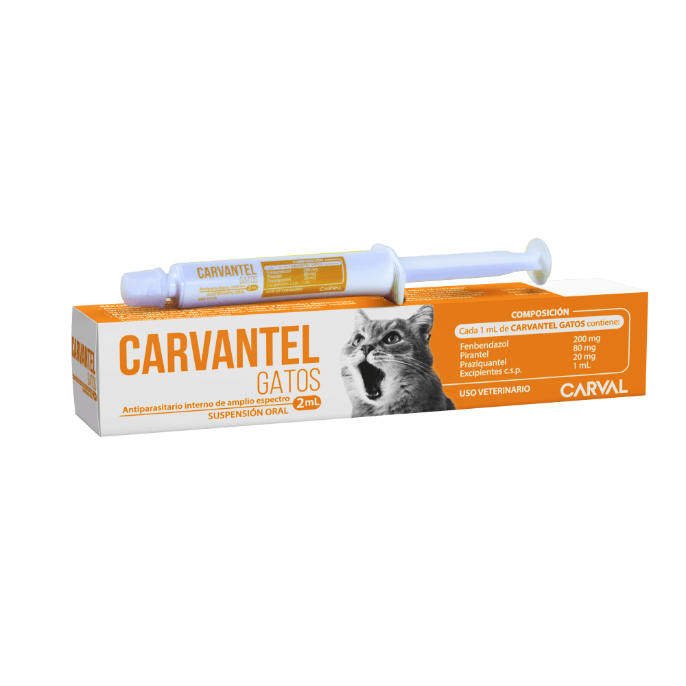 Antiparasitario Carvantel Para Gato 2 ml