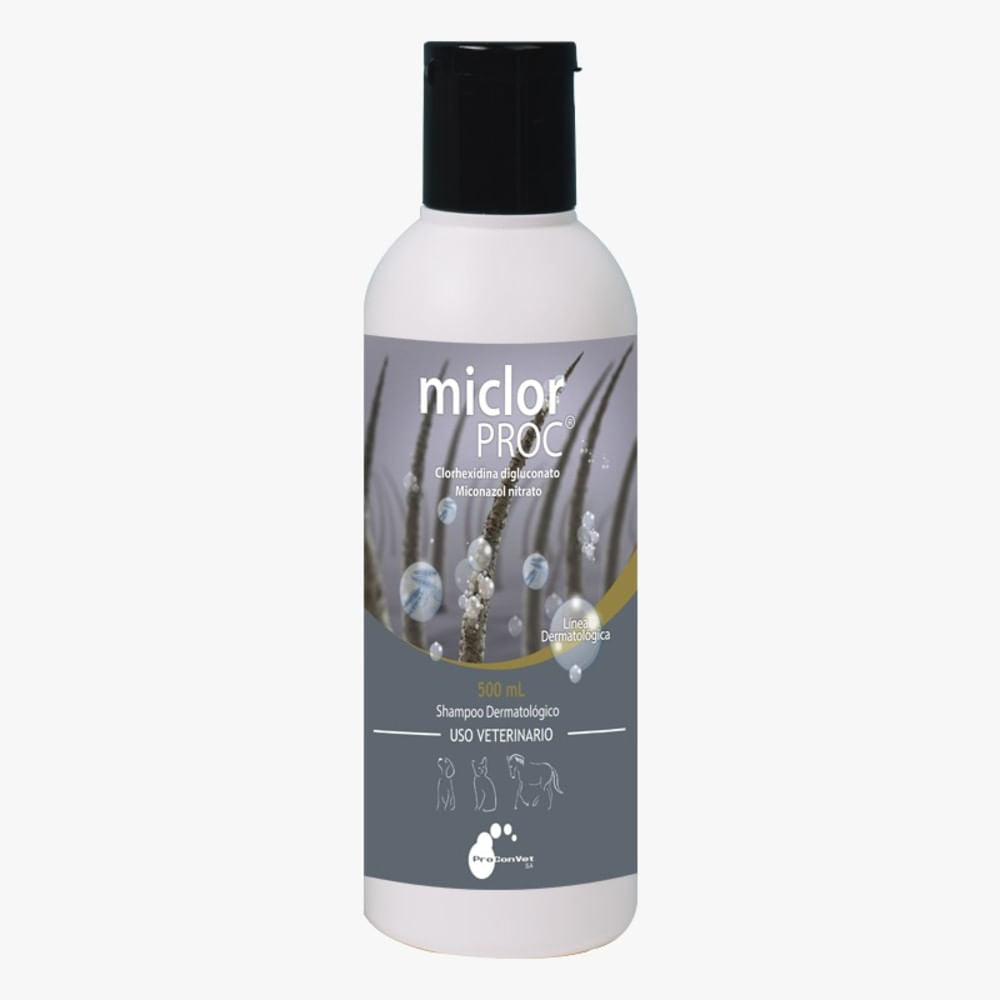 Shampoo Para Mascotas Proconvet Miclorproc 500 ml