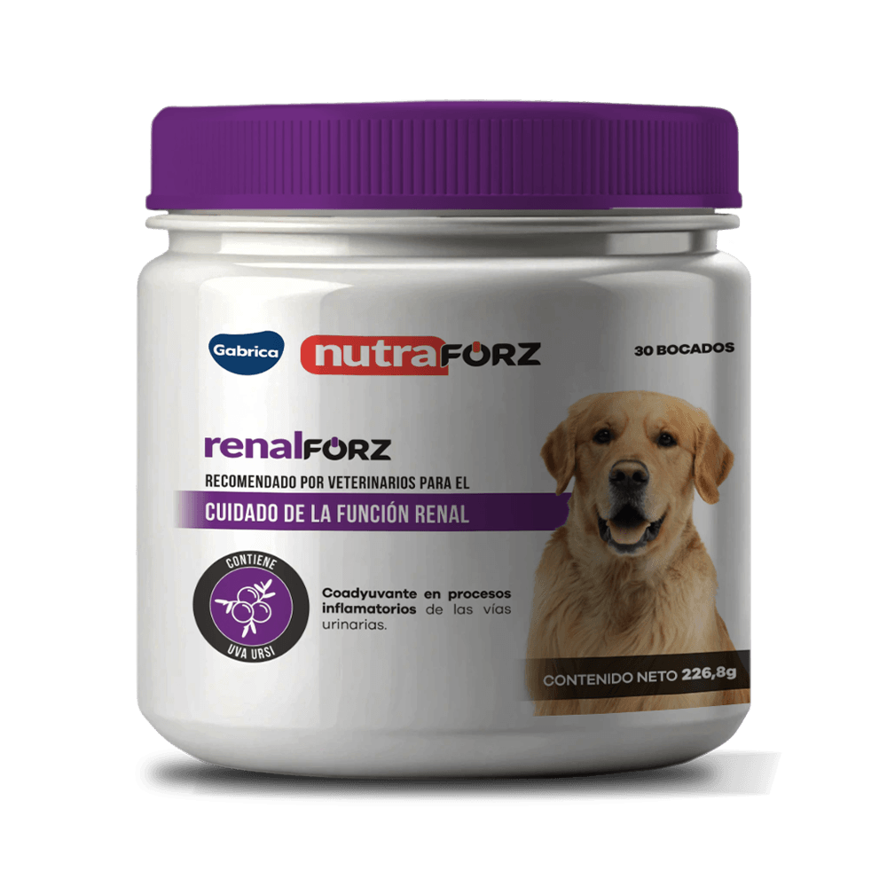 Suplemento renal Renalforz para perro Nutraforz 30 mast
