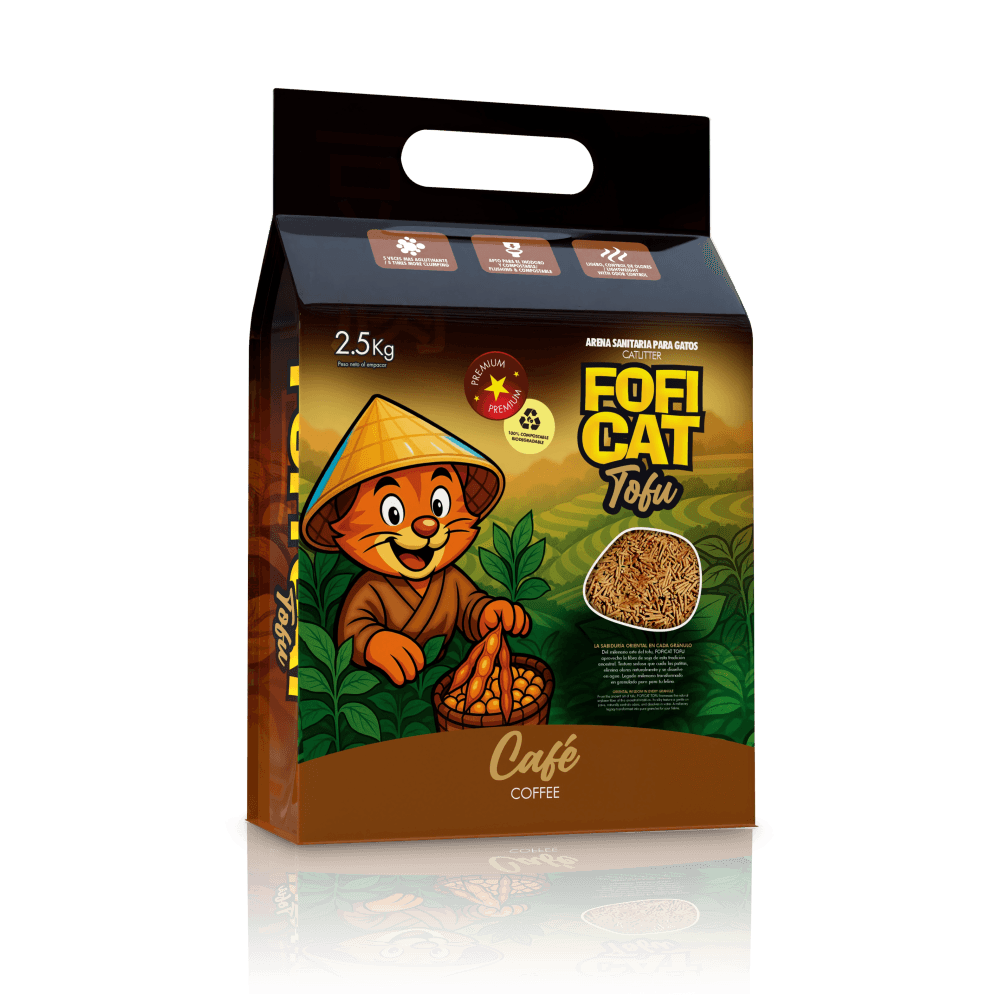 Arena Cat Tofu Caffe Foficat 2,5 kg