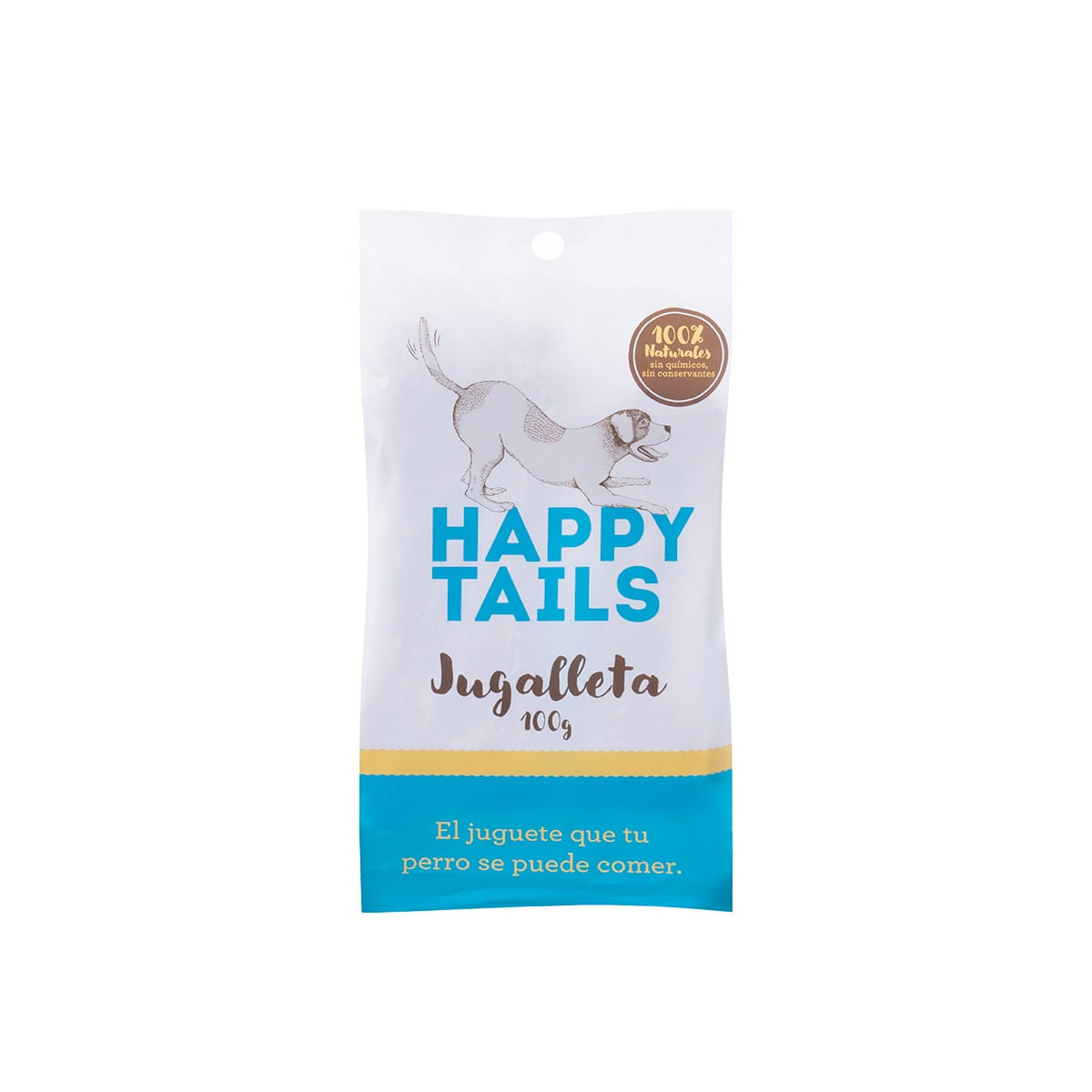 Snack Para Perro Happy Tails Jugalleta Banano - Canela 100 g