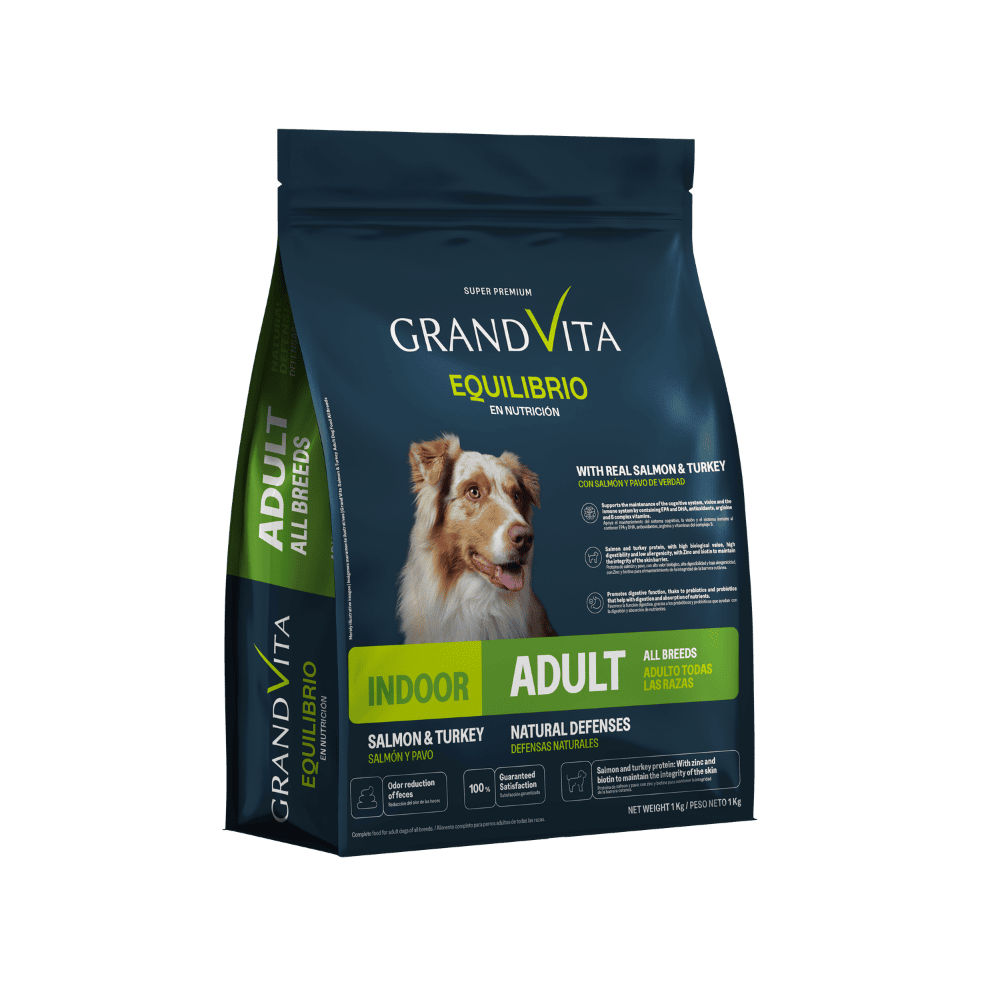 Alimento Grand Vita Salmón para perro adulto Equilibrio 3 kg