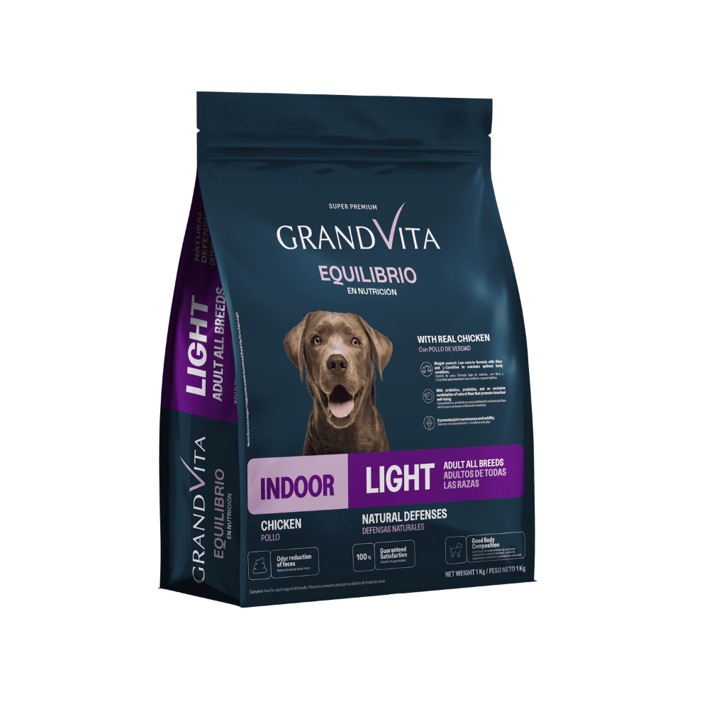 Alimento Grand Vita Light para perro adulto Equilibrio 1 kg
