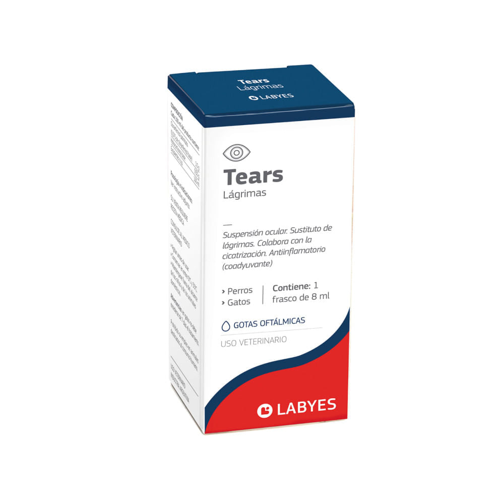 Sustituto Lagrimal Para Mascotas Labyes Tears Lagrimas 8 ml