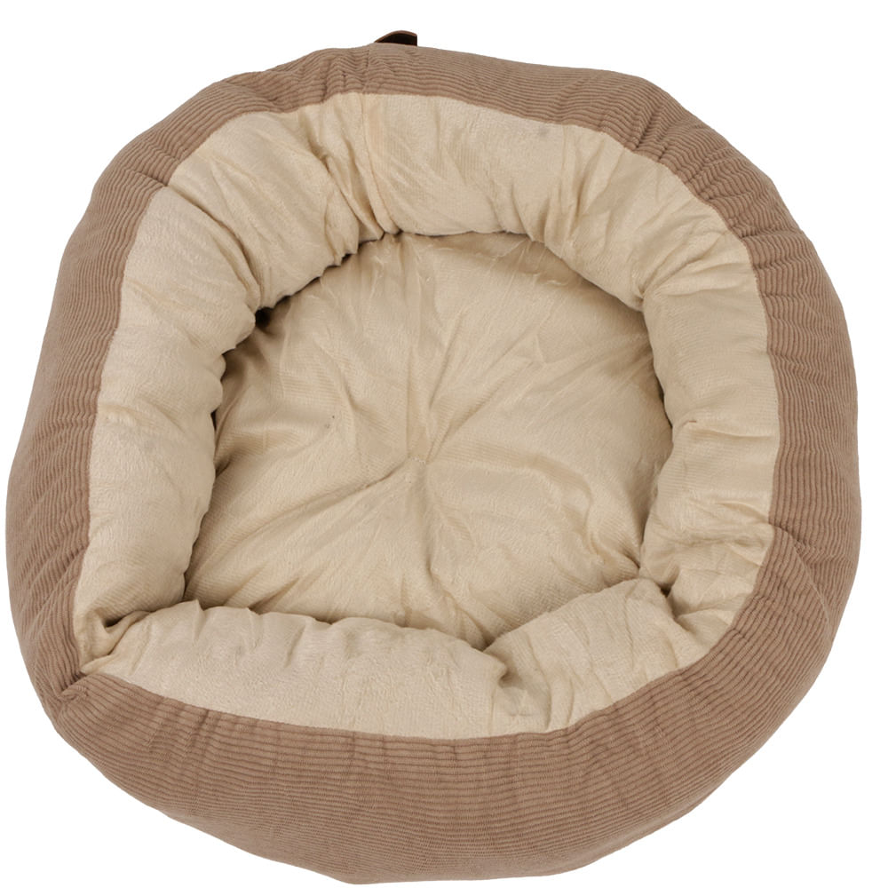 Puff Pana Beige Perro Puppis 50 x 50 x 15 cm
