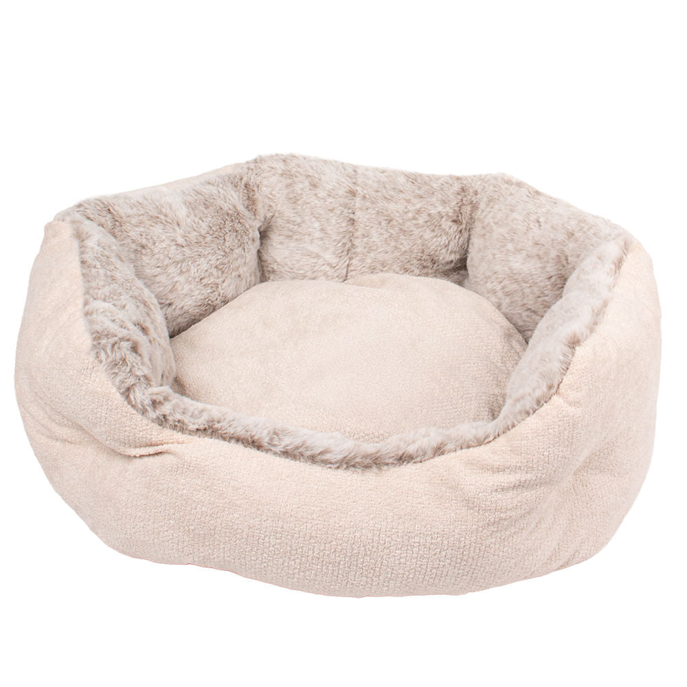Cama Moisés Plush Beige Gato Puppis S
