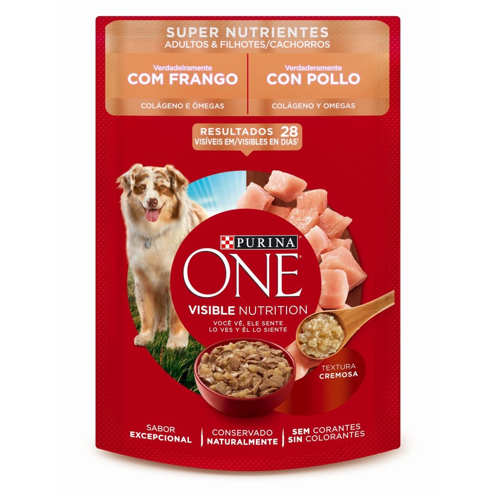 Alimento Húmedo para Perro Purina One Sabor a Pollo 85 g